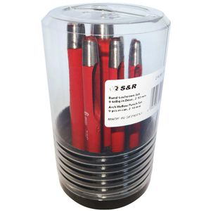 Produktbild für Locheisen S&amp;R 274.300.109, 9-teilig