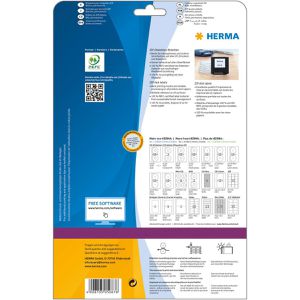 Produktbild für Universaletiketten Herma 5087, Special, weiß