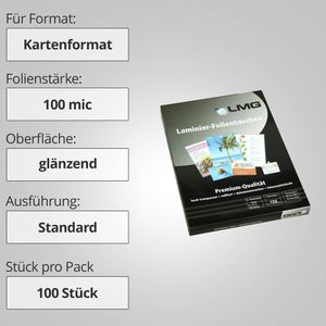 Produktbild für Laminierfolien LMG 60 x 90 mm