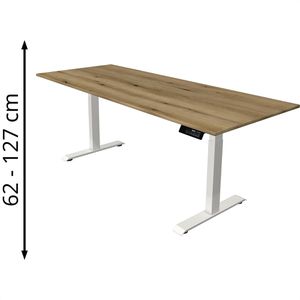 Schreibtisch Kerkmann Move 1 stable, asteiche / weiß