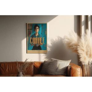 Produktbild für Wandbild Sinus-Art Wake. Sip. Rule.