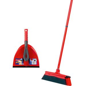 Kehrgarnitur Vileda DuActiva 2in1, mit Kunststoffborsten