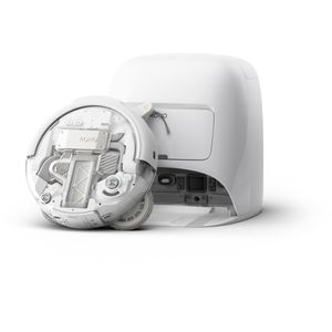 Produktbild für Saugroboter DJI Romo A, Roboter transparent, Station weiß