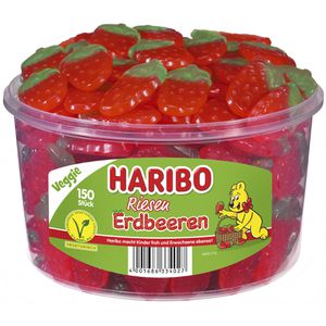 Fruchtgummis Haribo Riesen Erdbeeren