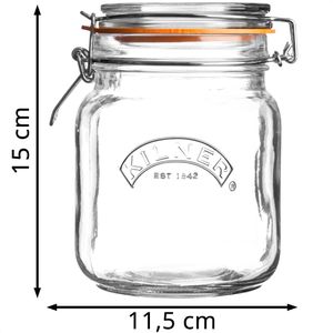 Produktbild für Einmachglas Kilner 0025.511, mit Bügelverschluss