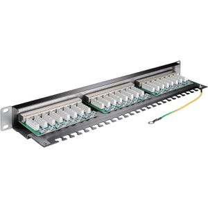 Produktbild für Patchpanel Goobay 93048, Cat 6