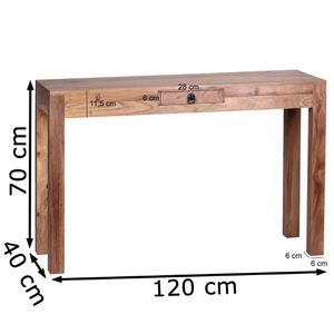 Produktbild für Konsolentisch Wohnling Mumbai, WL1.454, akazie