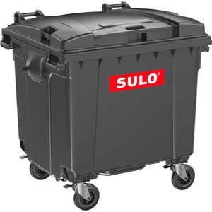 Müllcontainer Sulo Citybac 1100 FD, grau