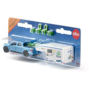 Produktbild für Fahrzeug siku 1693 Ford F150 Pick-Up Camper