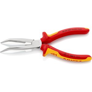 Produktbild für Flachrundzange Knipex 2626200, Storchschnabelzange