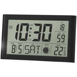 Wanduhr Miraval Kunststoff, digital, Funkuhr