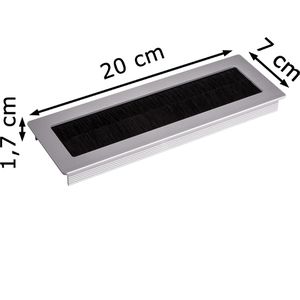 Produktbild für Kabeldurchlass SO-TECH TONDO, 200 mm, rechteckig