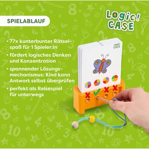 Produktbild für Lernspiel Haba 2013042001, Logic! CASE 5+ Solo Challenge