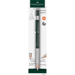 Produktbild für Druckbleistift Faber-Castell TK-Fine Vario L, grün, Kunststoff