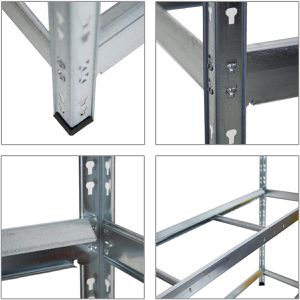 Produktbild für Reifenregal PROREGAL TIGER XL, silber, für 21 Reifen