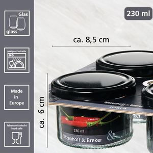 Produktbild für Einmachglas Ritzenhoff&amp;Breker Mara, mit Schraubdeckel
