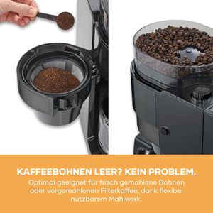 Produktbild für Kaffeemaschine Severin S-Taste AromaOne KA 4830, mit Glaskanne