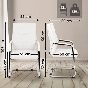 Produktbild für Besucherstuhl CLP Hobart, 306846