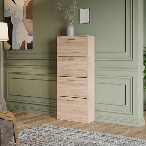 Produktbild für Schuhschrank Vicco Gizmo, sonoma eiche