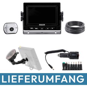 Produktbild für Rückfahrkamera VSG24 Navigator 24594, silber