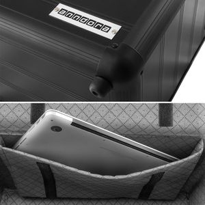 Produktbild für Pilotenkoffer anndora DK-202604, schwarz
