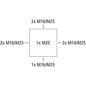 Produktbild für Abzweigdose Spelsberg Abox Pro 040-L/sw, wasserdicht IP69
