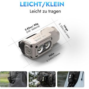 Produktbild für Taschenlampe Wuben E7 LED, aufladbar