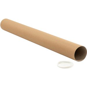 Versandhülse Böttcher-AG braun, Länge 1000mm