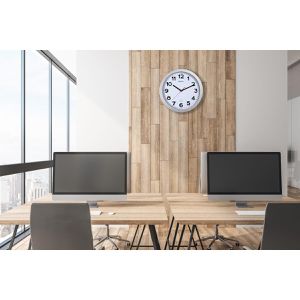 Produktbild für Wanduhr Maul Maulstep, Kunststoff, analog, Funkuhr