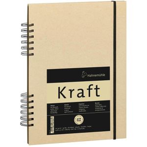 Produktbild für Skizzenbuch Hahnemühle 10628780 Kraft, A5 hoch