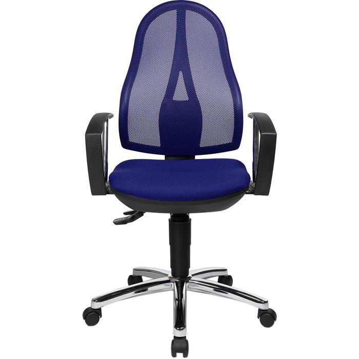 Topstar Bürostuhl Open Point P Plus, OP79A T38, blau, Stoff / Netz