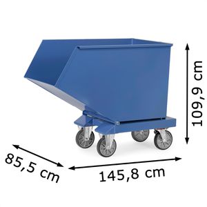 Produktbild für Kippbehälter Fetra Muldenkipper 4703A, für Stapler