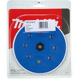 Produktbild für Schleifteller Makita 197315-5 Hart, Klett