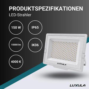 Produktbild für LED-Außenstrahler Luxula LX400213, IP65 wasserdicht