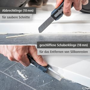 Produktbild für Cuttermesser Wolfcraft Dual-Schaber-Messer 4333000