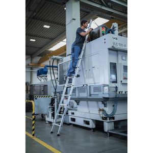Produktbild für Anlegeleiter MUNK 10008, extrabreit, Länge 2,47m