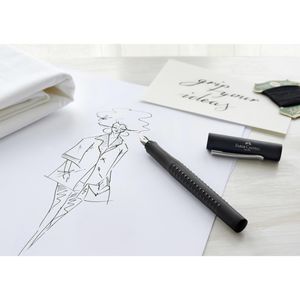Produktbild für Schreibset Faber-Castell Grip 2011 schwarz, 2-teilig