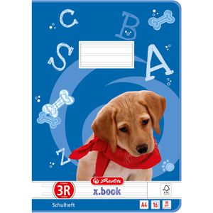 Produktbild für Schulheft Herlitz 11338316 x-book, für 3. Klasse, A4