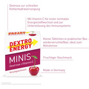 Produktbild für Traubenzucker Dextro Energy Minis Kirsche