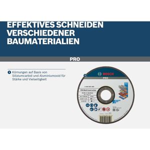 Produktbild für Trennscheibe Bosch PRO Multi Material AC 60 S BF