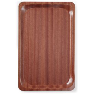 Produktbild für Serviertablett Hendi Woodform 507469 eckig 43x33cm