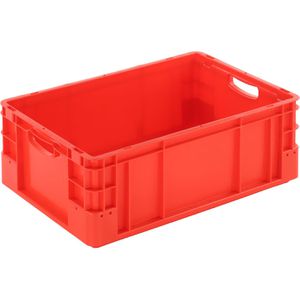 Eurobox Alpha-Paletten Silverline, rot, 40 Liter