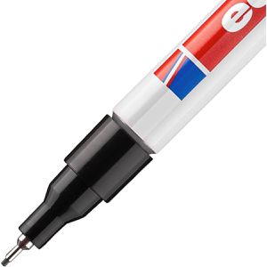 Produktbild für Lackmarker Edding 780, wasserfest &amp; permanent, schwarz
