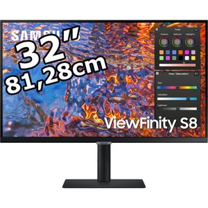 Monitor Samsung ViewFinity S8, S32B800PXP, 32 Zoll