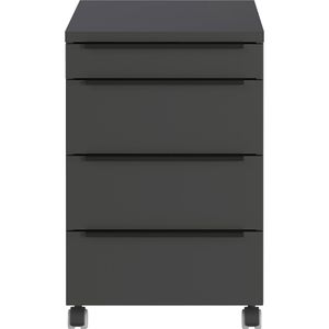 Produktbild für Rollcontainer Germania Mailand 4377-547, aus Holz, graphit