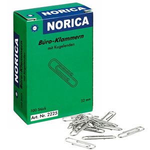 Büroklammern Alco 2225, Norica, 32mm