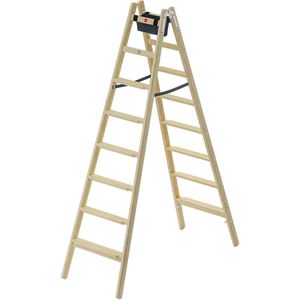 Stehleiter Hailo Master H80, 8768801, beidseitig begehbar