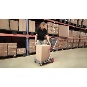 Produktbild für Transportwagen CLAX Klappmobil, Red Edition, mit Klappbox