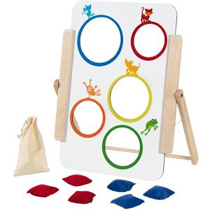 Wurfspiel Goki 56330, Zielwurfspiel aus Holz