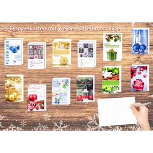 Produktbild für Weihnachtskarte Böttcher-AG 20146, sortiert